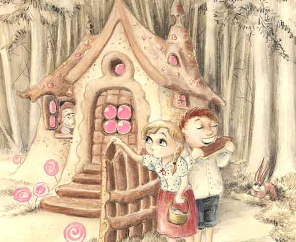 casetta di cioccolata