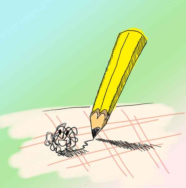 giwrl lo scarabocchio