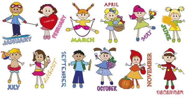 filastrocca mesi anno