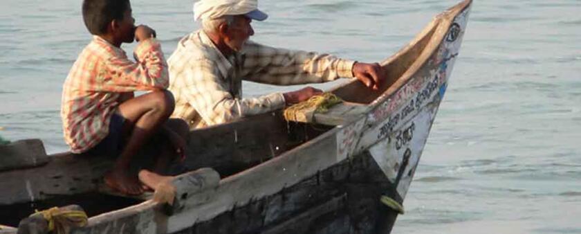 Il vecchio pescatore e il bambino
