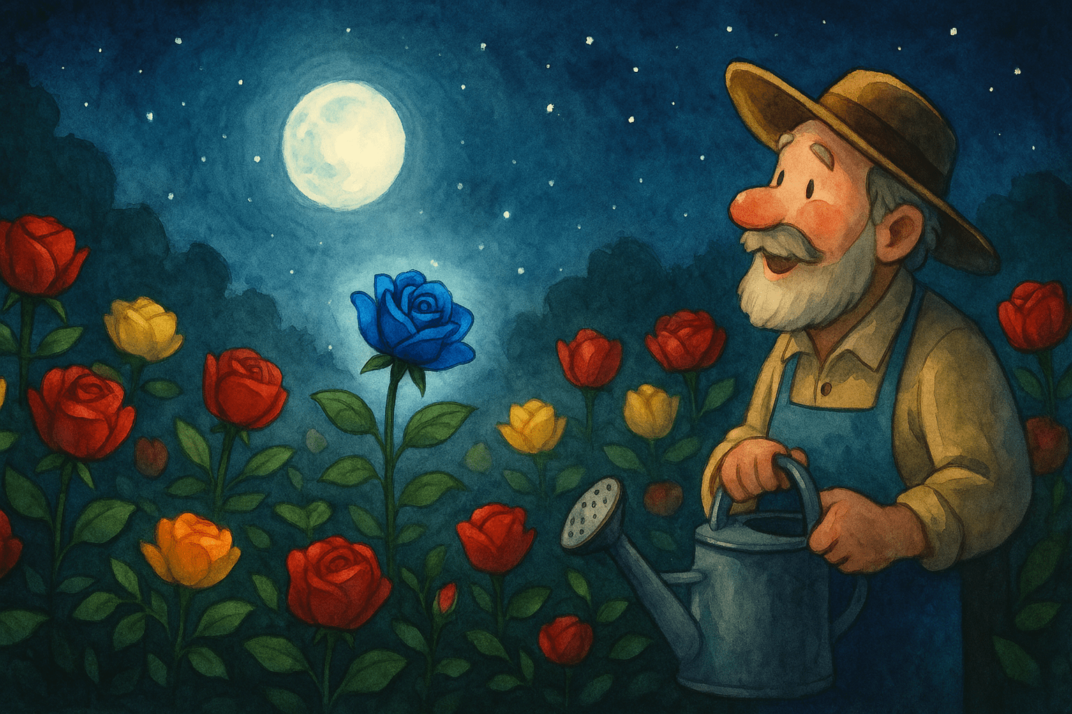La rosa della mezzanotte