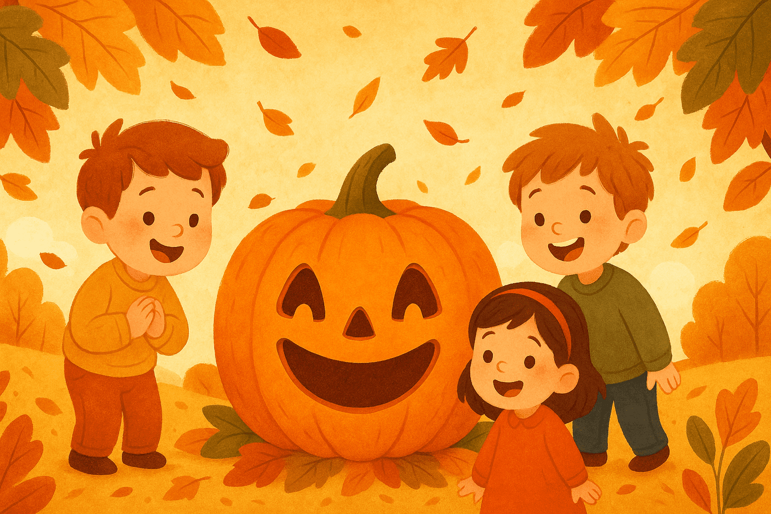 Filastrocca della zucca e dei colori dell’Autunno