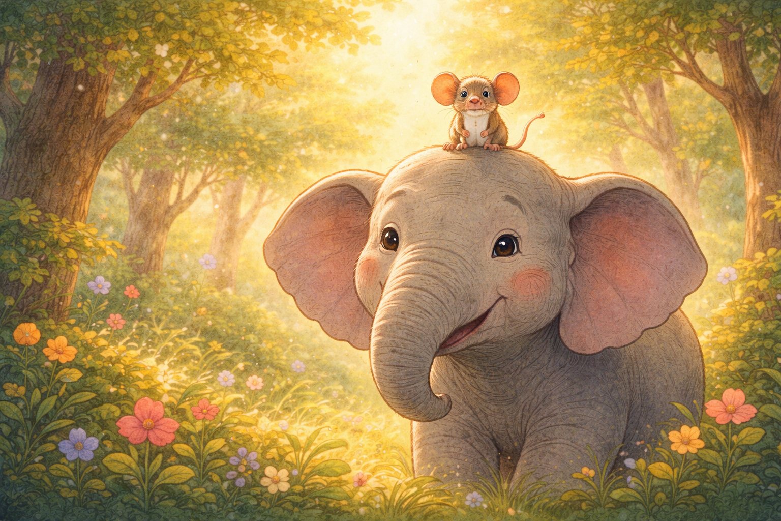 L’elefante e il topolino