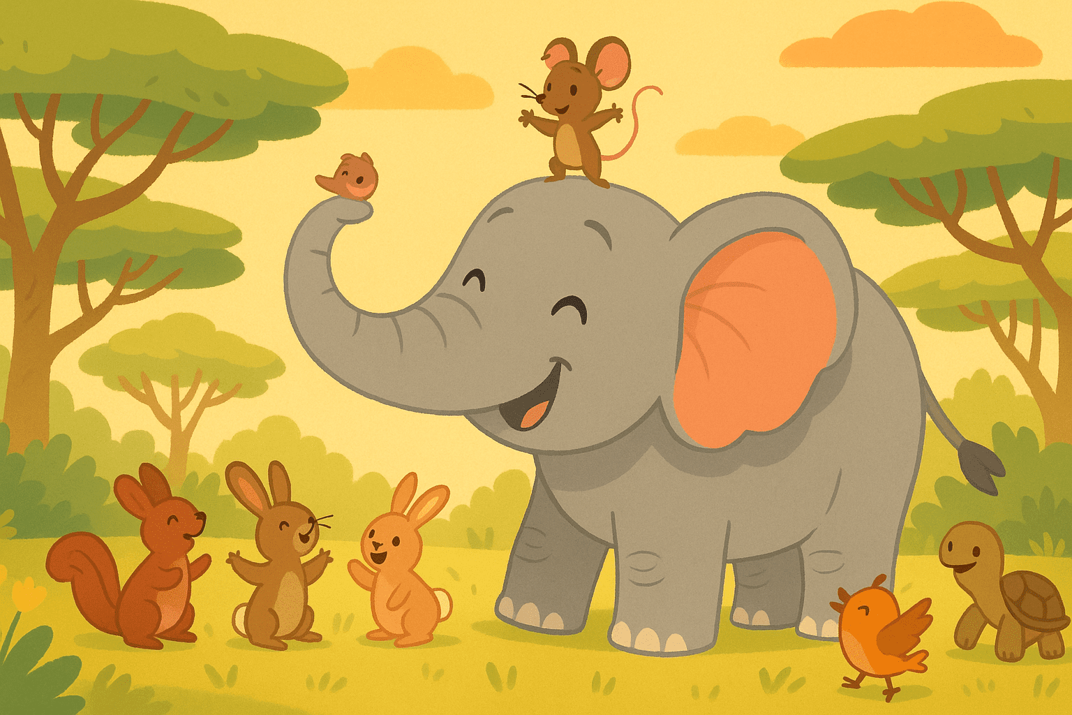 L’ elefante e il topolino