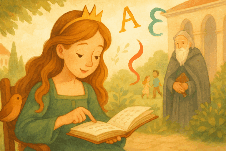 principessa sapeva leggere