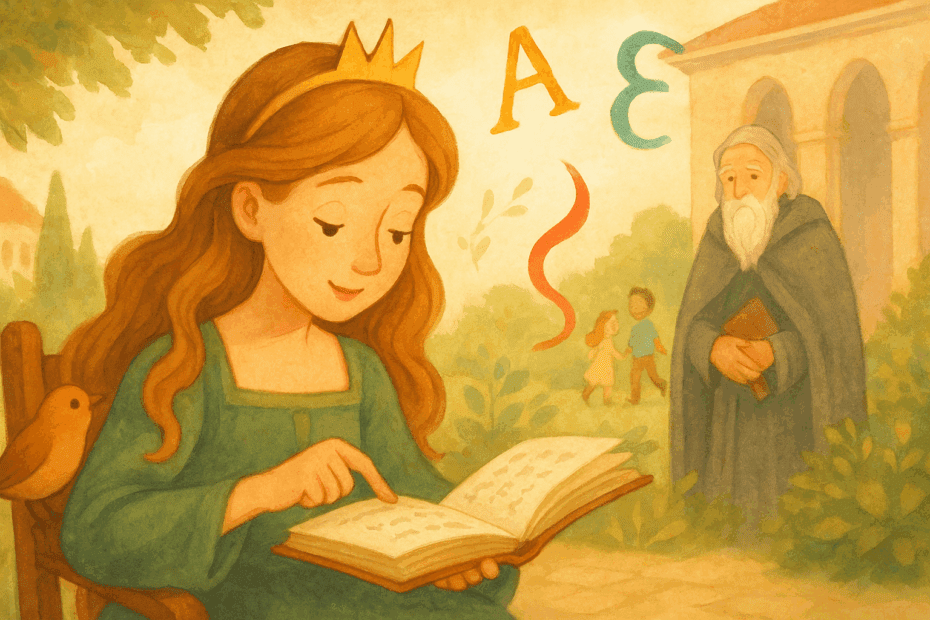 principessa sapeva leggere