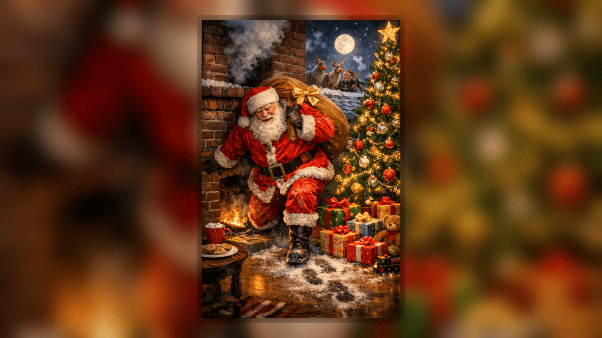 Babbo Natale e i suoi amici