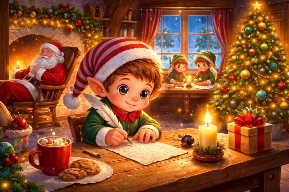 elfo natalino lettera