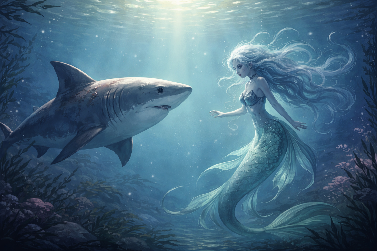 Lo squalo e la sirena