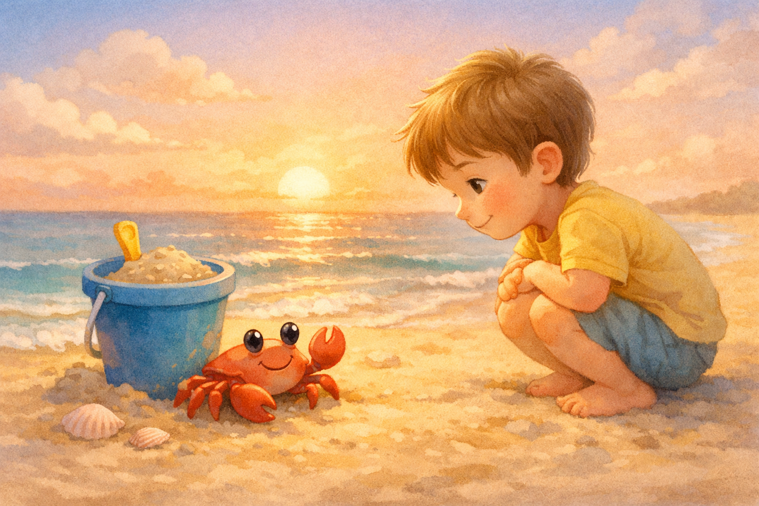 IL Granchio e il Mare.