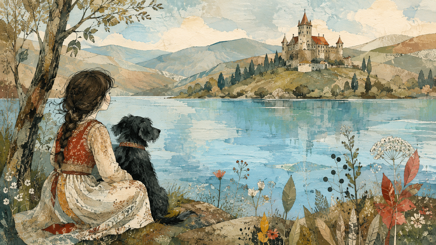 Il lago argentato